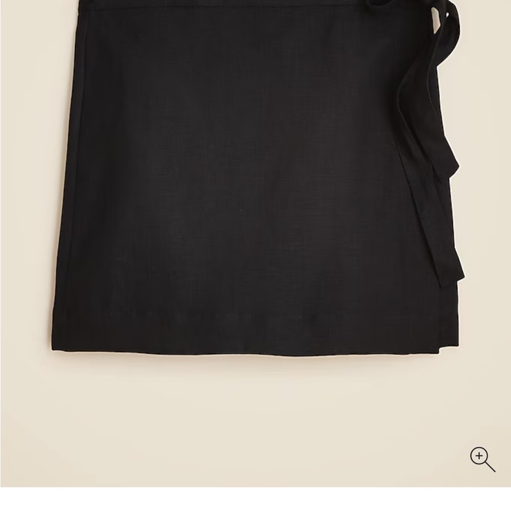 J. Crew Black Mini Skirt